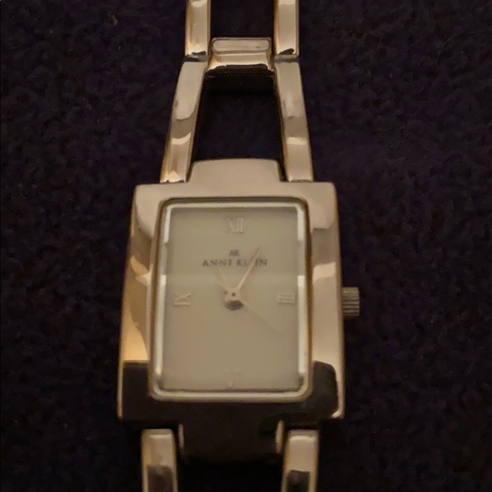 Anne Klein rectangular face watch. - Picture 2 of 5